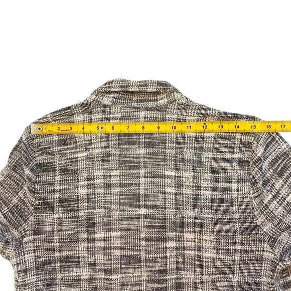 Melloday Textured Tweed Style Open Front Jacket - Picture 13 of 16